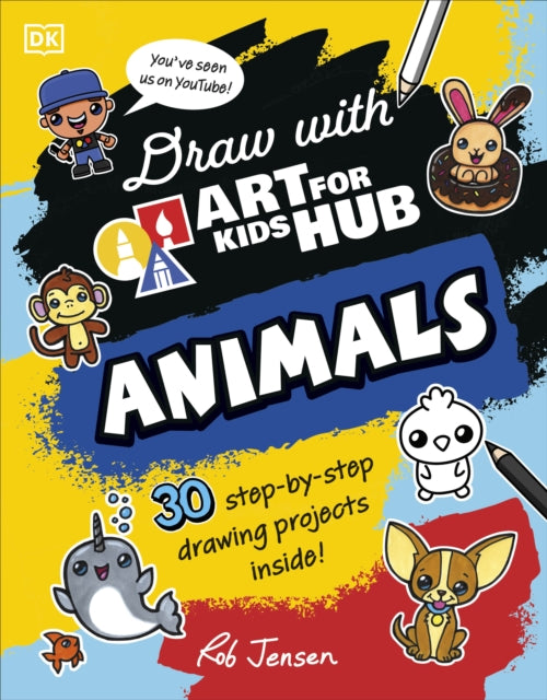 Draw with Art for Kids Hub Animals-9780241662793