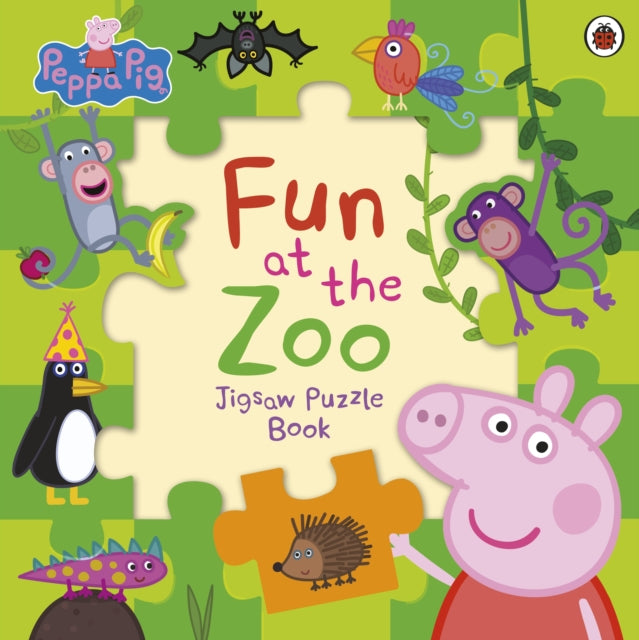 Peppa Pig: Fun at the Zoo Jigsaw Puzzle Book-9780241665947