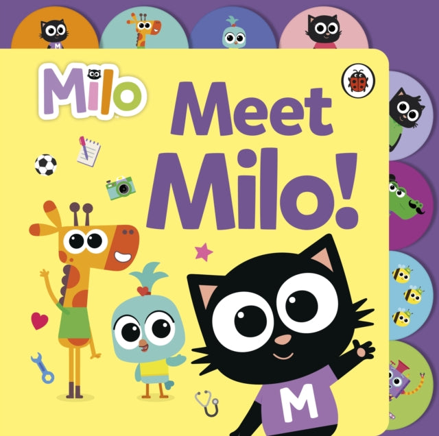 Milo: Meet Milo! : Tabbed Board Book-9780241666753