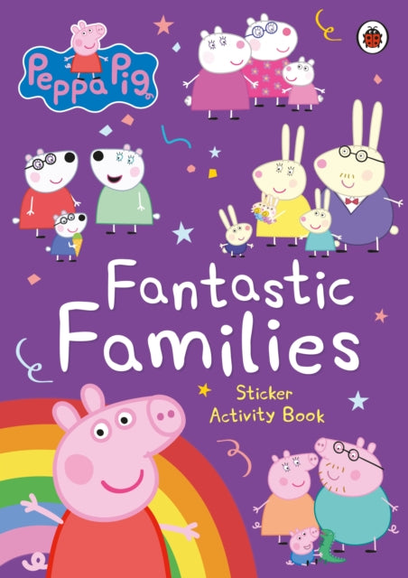 Peppa Pig: Fantastic Families Sticker Activity Book-9780241667262