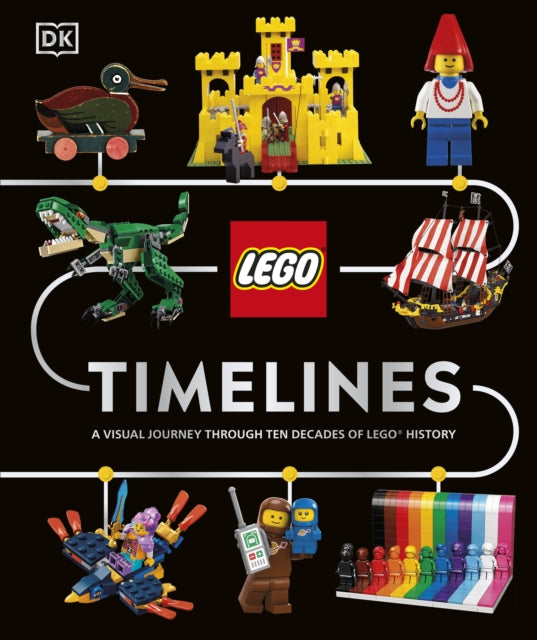 LEGO Timelines : A Visual Journey Through Ten Decades of LEGO History-9780241667859