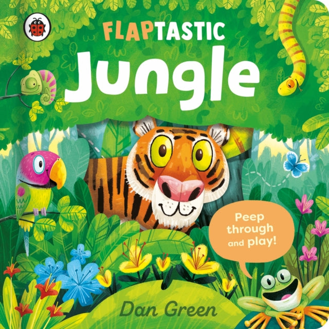 Flaptastic Jungle : Peep through and play!-9780241699379