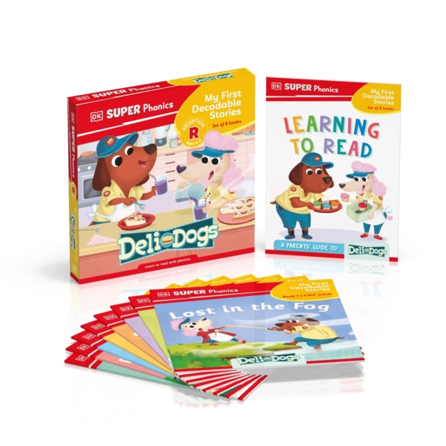 DK Super Phonics My First Decodable Stories Deli Dogs-9780241712603