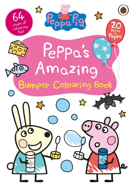 Peppa Pig: Peppa's Amazing Bumper Colouring Book-9780241712771