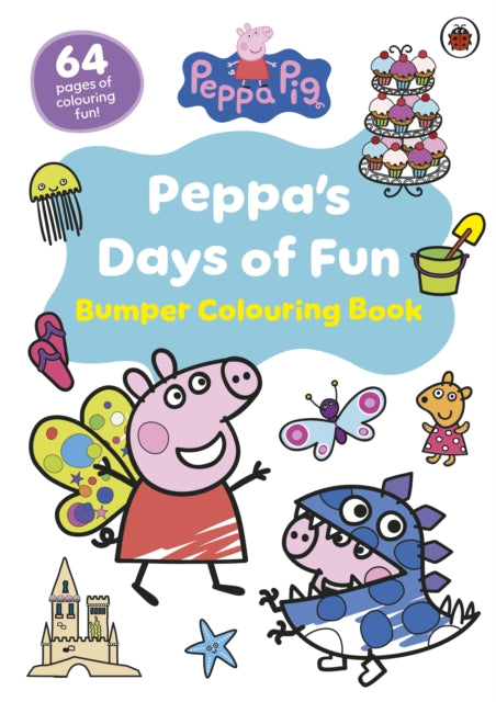 Peppa Pig: Peppa's Days of Fun Bumper Colouring Book-9780241720547