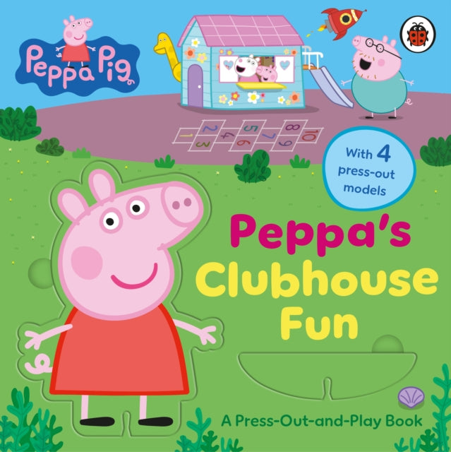 Peppa Pig: Peppa's Clubhouse Fun : A Press-Out-and-Play Book-9780241727874
