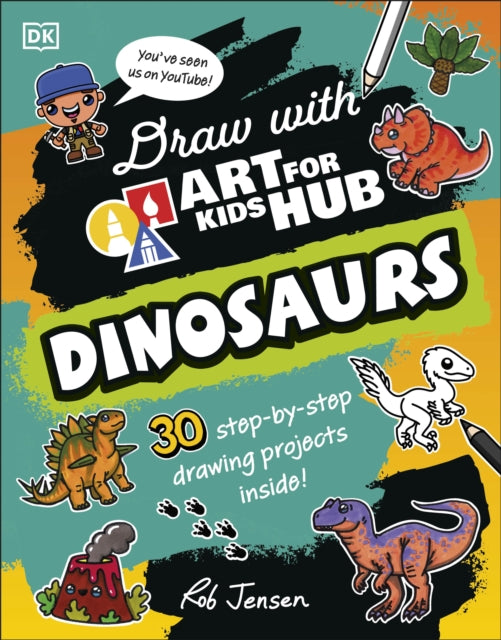 Draw with Art for Kids Hub Dinosaurs-9780241753408