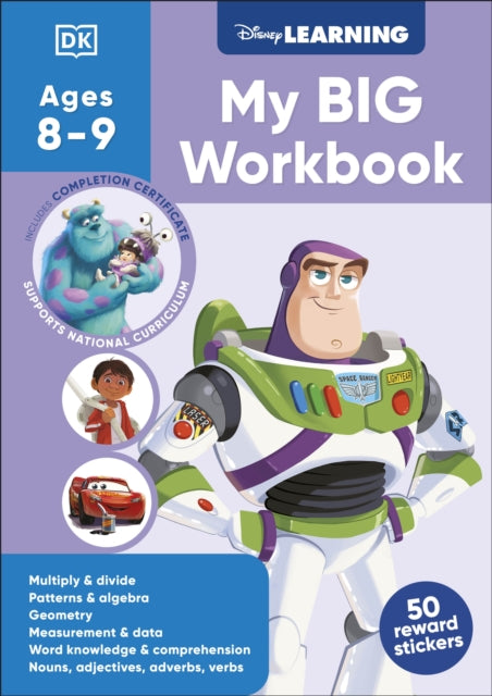 Disney Learning Big Workbook Ages 8-9 (Year 4)-9780241763872