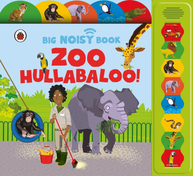 Zoo Hullabaloo! Ladybird Big Noisy Book-9780241763988