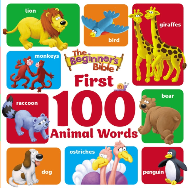 The Beginner's Bible First 100 Animal Words-9780310770633