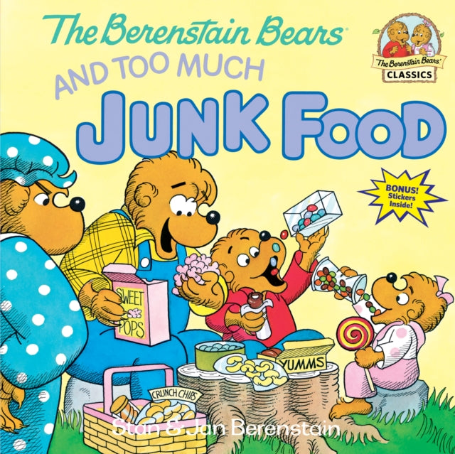 The Berenstain Bears and Too Much Junk Food-9780394872179