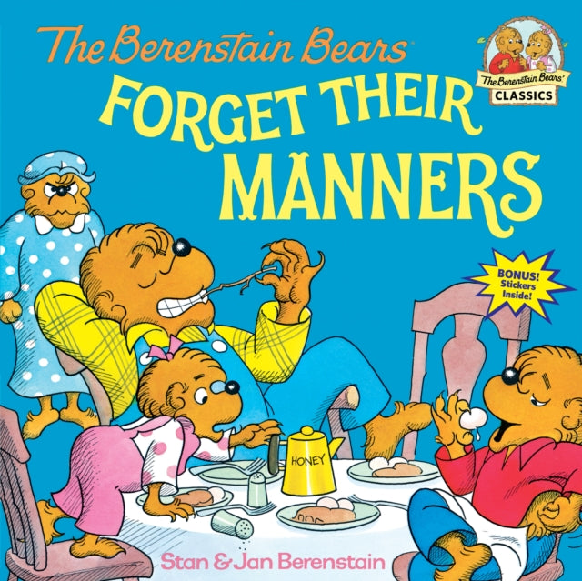 The Berenstain Bears Forget Their Manners-9780394873336
