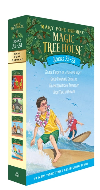 Magic Tree House Books 25-28 Boxed Set-9780399549564