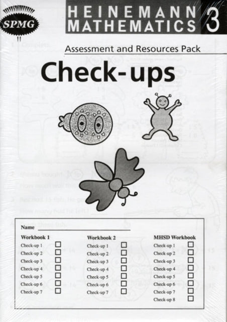 Heinemann Maths 3: Check-up Booklets (8 pack)-9780435038007