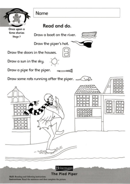 Literacy Edition Storyworlds Stage 7, Once Upon A Time World, Workbook-9780435092023