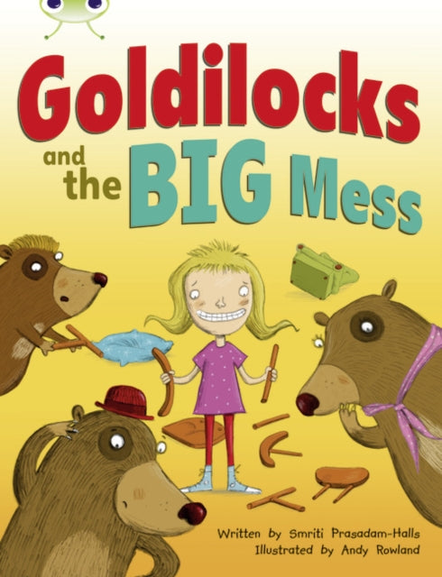 Bug Club Guided Fiction Year 2 Orange A Goldilocks and The Big Mess-9780435143299