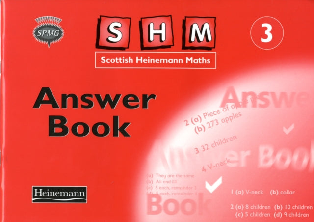 Scottish Heinemann Maths 3, Answer Book-9780435172602