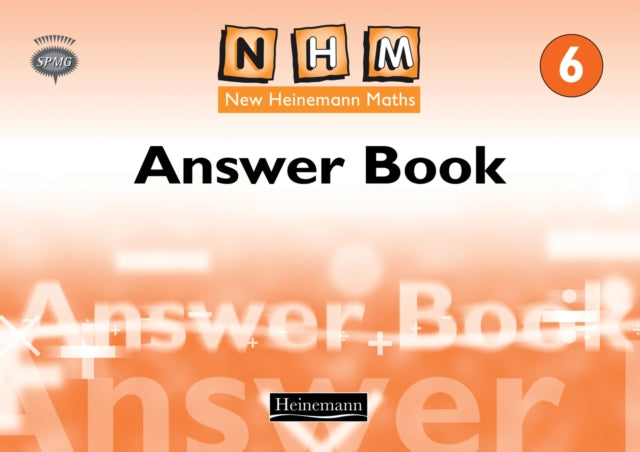 New Heinemann Maths Yr6, Answer Book-9780435178819