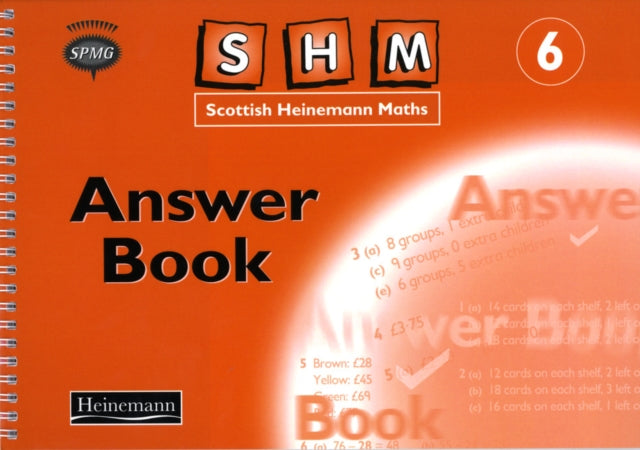 Scottish Heinemann Maths 6: Answer Book-9780435179861