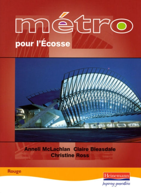 Metro pour L'Ecosse Rouge Student Book-9780435381325