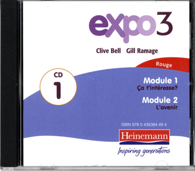 Expo 3 Rouge Audio CDs (pack of three) 9780435384487