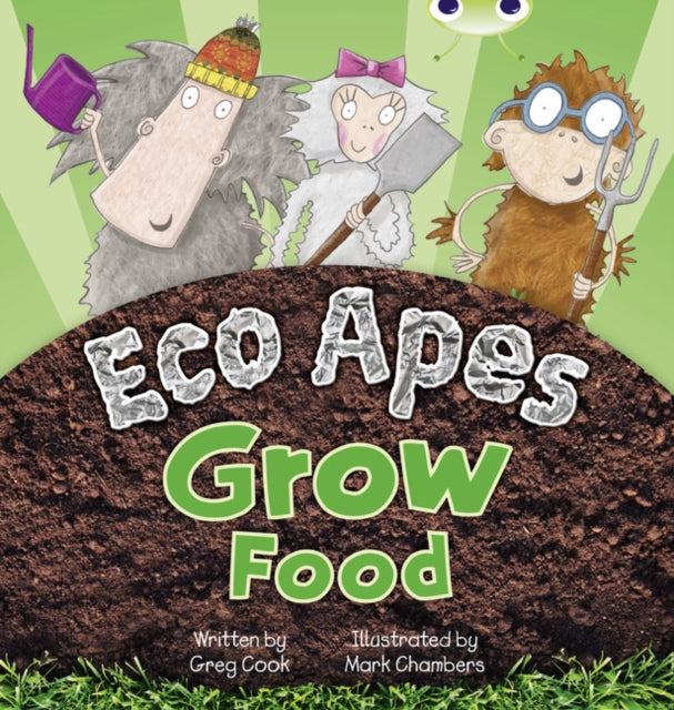 Bug Club Guided Fiction Reception Red C Eco Apes Grow Food-9780435914424