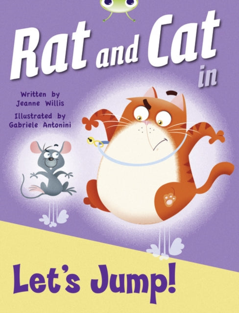 Bug Club Guided Fiction Reception Red C Rat and Cat in Let's Jump-9780435914455