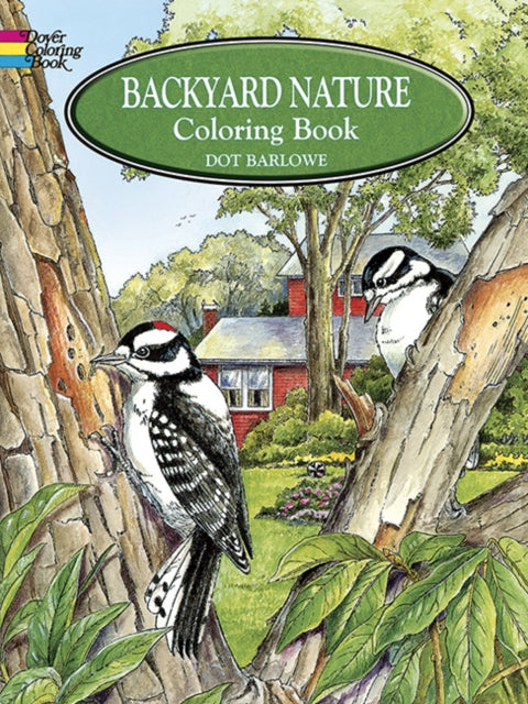 Backyard Nature Coloring Book-9780486405605