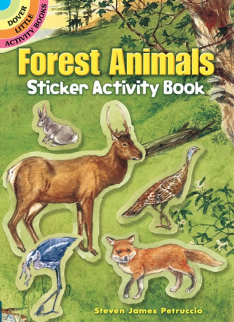 Forest Animals Sticker Activity Book-9780486456515