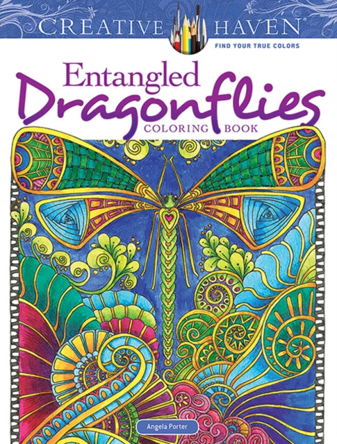 Creative Haven Entangled Dragonflies Coloring Book-9780486805689