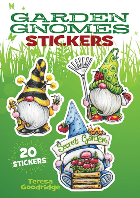 Garden Gnome Stickers-9780486850320