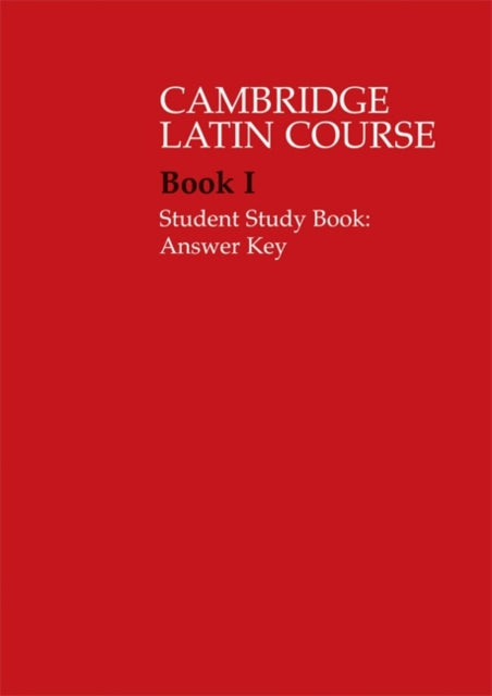 Cambridge Latin Course 1 Student Study Book Answer Key-9780521685924