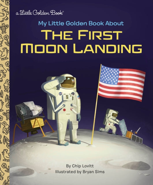 My Little Golden Book About the First Moon Landing-9780525580072