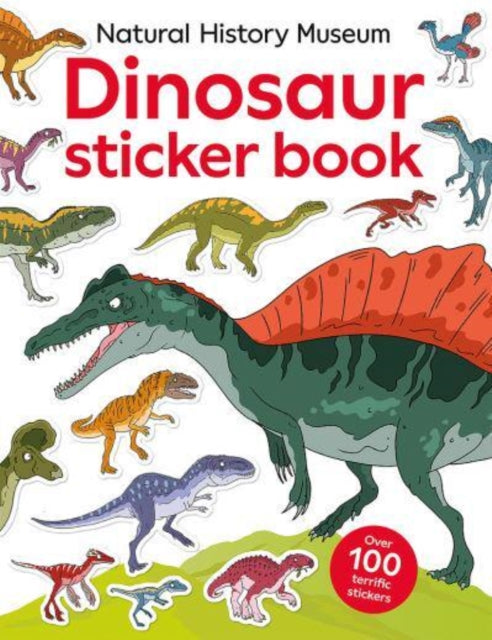 Natural History Museum Dinosaur Sticker Book-9780565095475