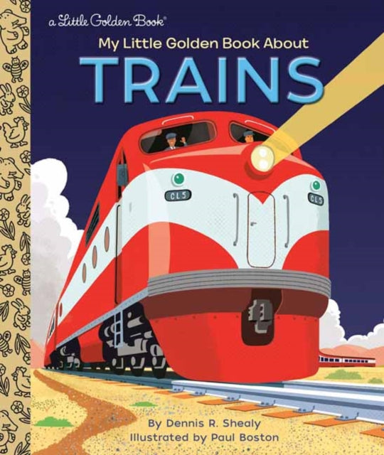 My Little Golden Book About Trains-9780593174661