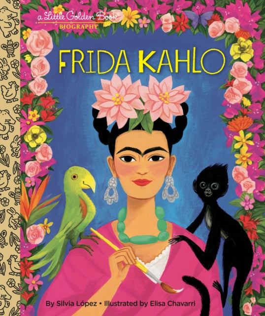 My Little Golden Book About Frida Kahlo-9780593175422