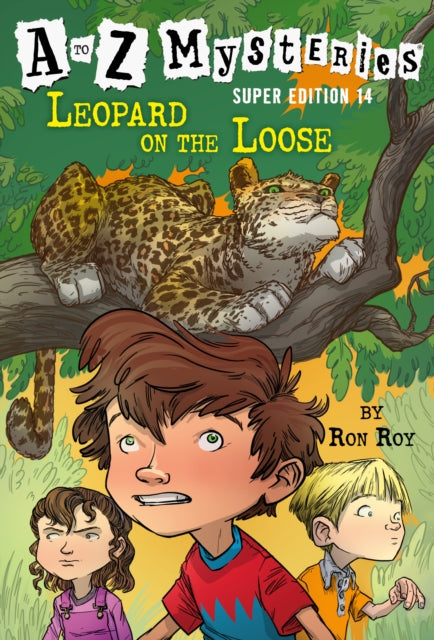 A to Z Mysteries Super Edition #14: Leopard on the Loose-9780593301845