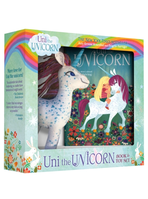 Uni the Unicorn Book and Toy Set-9780593306222