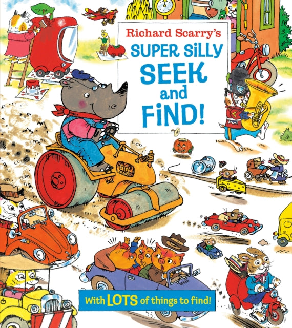 Richard Scarry's Super Silly Seek and Find!-9780593310229