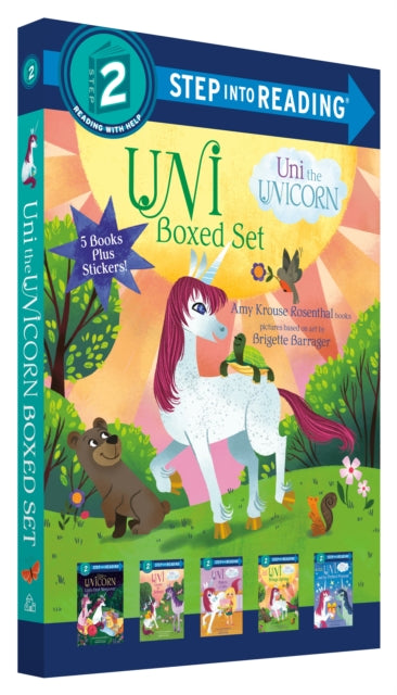 Uni the Unicorn Step into Reading Boxed Set : Uni Brings Spring; Uni's First Sleepover; Uni Goes to School; Uni Bakes a Cake; Uni and the Perfect Present-9780593431016