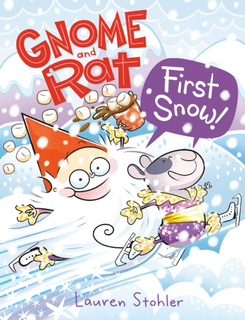 Gnome and Rat: First Snow! : (A Graphic Novel)-9780593487907