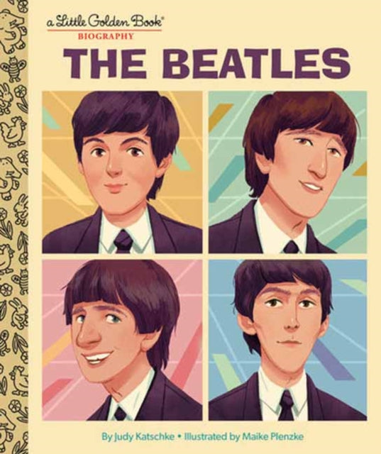 The Beatles: A Little Golden Book Biography-9780593645123