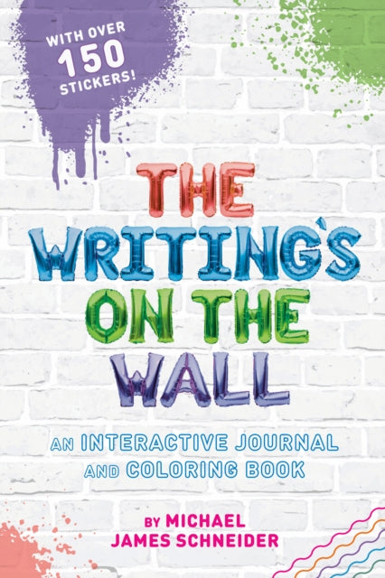The Writing's on the Wall : An Interactive Journal and Coloring Book-9780593662274