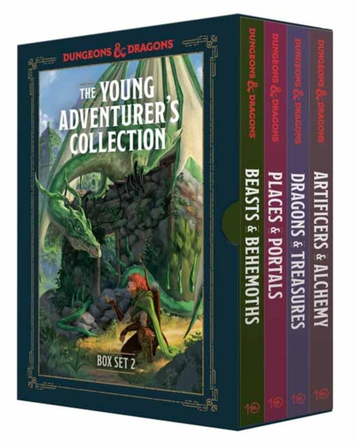 The Young Adventurer's Collection Box Set 2 (Dungeons & Dragons 4-Book Boxed Set) : Beasts & Behemoths, Dragons & Treasures, Places & Portals, Artificers & Alchemy-9780593836125