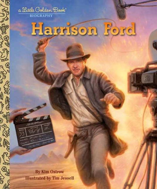 Harrison Ford: A Little Golden Book Biography-9780593900123