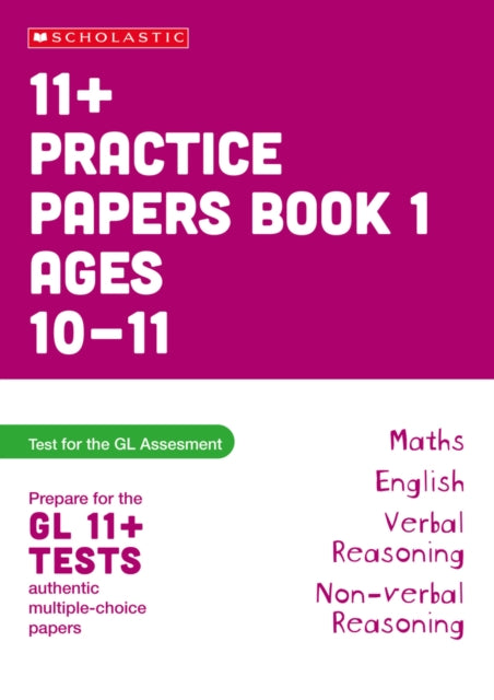 11+ Practice Papers for the GL Assessment Ages 10-11 - Book 1-9780702308888