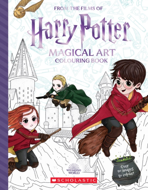 Harry Potter: Magical Art Colouring Book-9780702317804