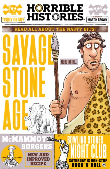 Savage Stone Age (newspaper edition)-9780702319105