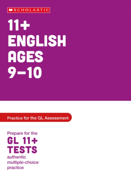 11+ English Practice and Test for the GL Assessment Ages 09-10-9780702332388