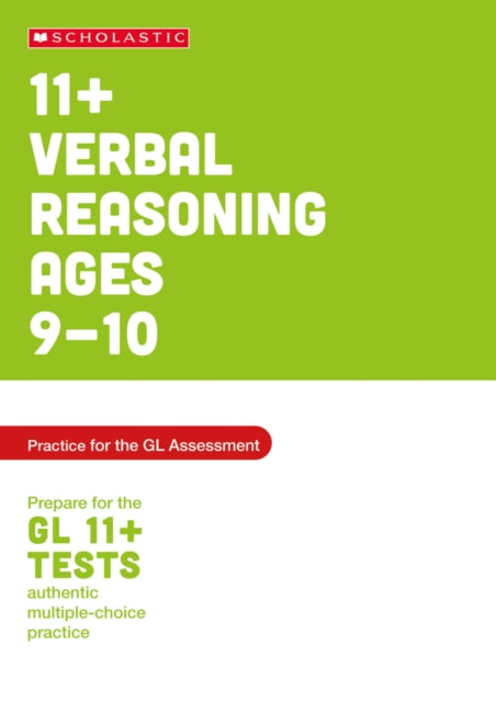 11+ Verbal Reasoning Practice and Test for the GL Assessment Ages 09-10-9780702332395